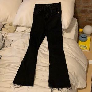 Black Kick Flare Jeans
